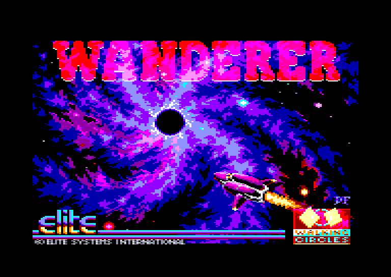 screenshot of the Amstrad CPC game Wanderer 3D