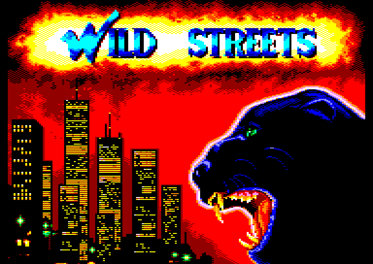 screenshot du jeu Amstrad CPC Wild Streets