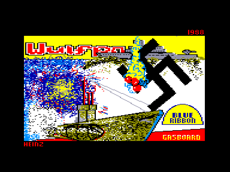 screenshot of the Amstrad CPC game Wulfpack