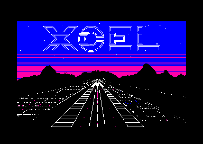 screenshot du jeu Amstrad CPC Xcel