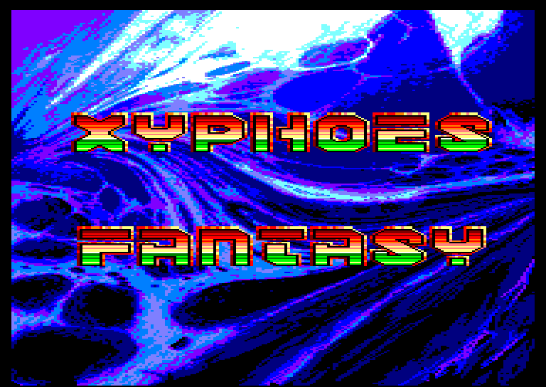 screenshot du jeu Amstrad CPC Xyphoes Fantasy