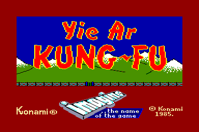 screenshot du jeu Amstrad CPC Yie Ar Kung Fu