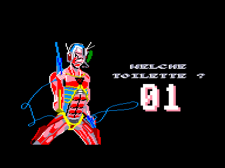 screenshot of the Amstrad CPC game Zeichner (der)