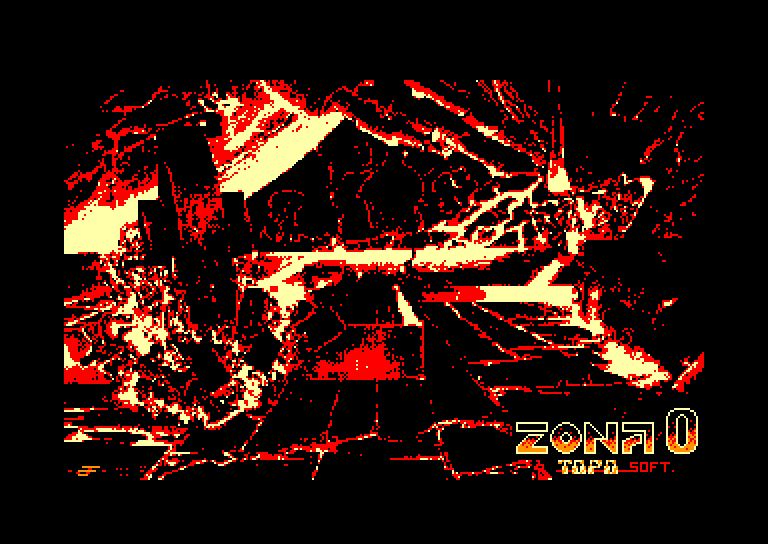 screenshot du jeu Amstrad CPC Zona 0